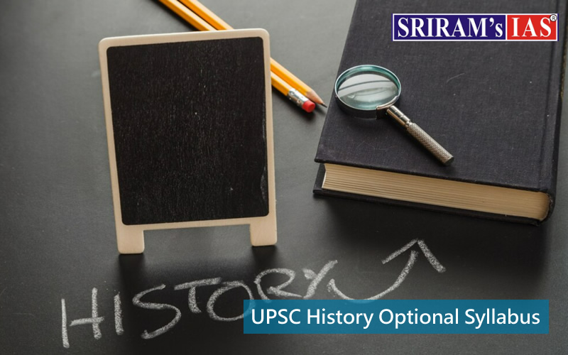 UPSC History Optional Syllabus